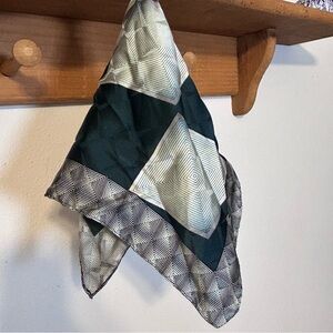 Vintage 100% Silk Scarf